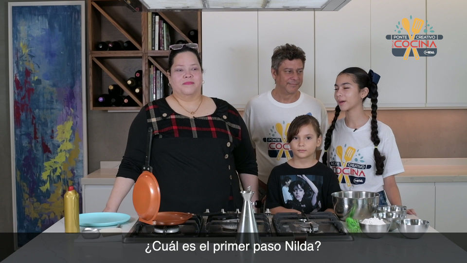 Comienza el reto: Melody y abuela Nilda cocinan pacakes 'sugar free'